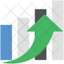 پیش‌نمایش فایل bars-growth از پک مجموعه آیکن وب عمومی