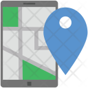 پیش‌نمایش فایل mobile-map-1 از پک مجموعه آیکن وب عمومی