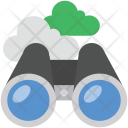 پیش‌نمایش فایل cloud-binocular از پک مجموعه آیکن وب عمومی