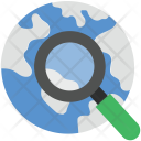 پیش‌نمایش فایل search-globe-1 از پک مجموعه آیکن وب عمومی