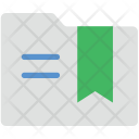 پیش‌نمایش فایل bookmark-folder-45 از پک مجموعه آیکن وب عمومی