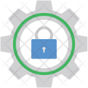 پیش‌نمایش فایل locked-cog از پک مجموعه آیکن وب عمومی