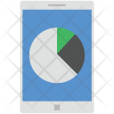 پیش‌نمایش فایل mobile-pie-chart از پک مجموعه آیکن وب عمومی