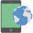 پیش‌نمایش فایل mobile-globe-1 از پک مجموعه آیکن وب عمومی