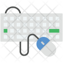 پیش‌نمایش فایل mouse-and-keyboard از پک مجموعه آیکن وب عمومی