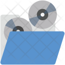 پیش‌نمایش فایل music-folder-72 از پک مجموعه آیکن وب عمومی