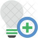 پیش‌نمایش فایل add-bulb از پک مجموعه آیکن وب عمومی
