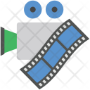 پیش‌نمایش فایل camera-with-reel-1 از پک مجموعه آیکن وب عمومی
