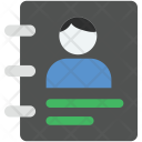 پیش‌نمایش فایل phone-book-52 از پک مجموعه آیکن وب عمومی