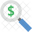 پیش‌نمایش فایل search-dollar از پک مجموعه آیکن وب عمومی