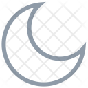 پیش‌نمایش فایل crescent-moon-30 از پک User Interface Icons  