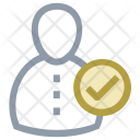 پیش‌نمایش فایل user-with-check-mark از پک User Interface Icons  