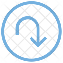 پیش‌نمایش فایل curved-arrow-down-2 از پک User Interface  