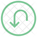 پیش‌نمایش فایل curved-arrow-down-3 از پک User Interface  