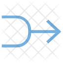 پیش‌نمایش فایل merge-arrow-4 از پک User Interface  