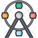 پیش‌نمایش فایل ferris-wheel-29 از پک طبیعت و پارک و گیاهان و درختان