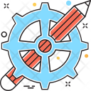 پیش‌نمایش فایل content-management-51 از پک مجموعه رنگ‌های تخت آیکن خطی