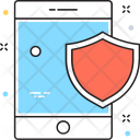 پیش‌نمایش فایل mobile-security-88 از پک مجموعه رنگ‌های تخت آیکن خطی