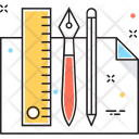 پیش‌نمایش فایل office-tools از پک مجموعه رنگ‌های تخت آیکن خطی