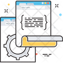 پیش‌نمایش فایل programming-109 از پک مجموعه رنگ‌های تخت آیکن خطی