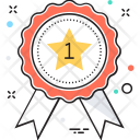 پیش‌نمایش فایل reward-74 از پک مجموعه رنگ‌های تخت آیکن خطی