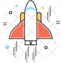 پیش‌نمایش فایل rocket-1048 از پک مجموعه رنگ‌های تخت آیکن خطی