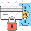 پیش‌نمایش فایل secure-payment-34 از پک مجموعه رنگ‌های تخت آیکن خطی