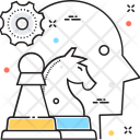 پیش‌نمایش فایل strategic-decisions از پک مجموعه رنگ‌های تخت آیکن خطی