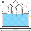 پیش‌نمایش فایل network-connection-16 از پک مجموعه رنگ‌های تخت آیکن خطی