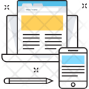 پیش‌نمایش فایل responsive-49 از پک مجموعه رنگ‌های تخت آیکن خطی