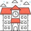 پیش‌نمایش فایل school-542 از پک مجموعه رنگ‌های تخت آیکن خطی
