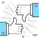 پیش‌نمایش فایل arguments از پک مجموعه رنگ‌های تخت آیکن خطی