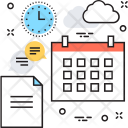 پیش‌نمایش فایل business-planning-10 از پک مجموعه رنگ‌های تخت آیکن خطی