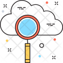 پیش‌نمایش فایل cloud-searching-4 از پک مجموعه رنگ‌های تخت آیکن خطی