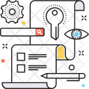 پیش‌نمایش فایل keyword-71 از پک مجموعه رنگ‌های تخت آیکن خطی