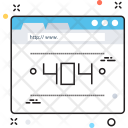 پیش‌نمایش فایل server-error-13 از پک مجموعه رنگ‌های تخت آیکن خطی
