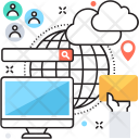 پیش‌نمایش فایل smart-sharing از پک مجموعه رنگ‌های تخت آیکن خطی