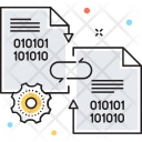 پیش‌نمایش فایل data-exchange-28 از پک مجموعه رنگ‌های تخت آیکن خطی