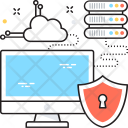 پیش‌نمایش فایل data-protection-19 از پک مجموعه رنگ‌های تخت آیکن خطی