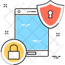 پیش‌نمایش فایل secure-150 از پک مجموعه رنگ‌های تخت آیکن خطی