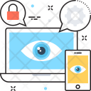 پیش‌نمایش فایل secure-communication از پک مجموعه رنگ‌های تخت آیکن خطی
