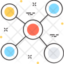 پیش‌نمایش فایل share-606 از پک مجموعه رنگ‌های تخت آیکن خطی