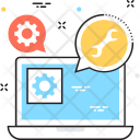 پیش‌نمایش فایل technical-support-45 از پک مجموعه رنگ‌های تخت آیکن خطی