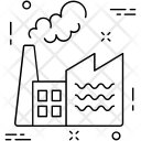 پیش‌نمایش فایل factory-729 از پک مجموعه آیکن خطی تخت