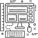 پیش‌نمایش فایل graphic-design-53 از پک مجموعه آیکن خطی تخت