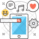 پیش‌نمایش فایل app-development-29 از پک مجموعه رنگ‌های تخت آیکن خطی
