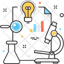 پیش‌نمایش فایل market-research-52 از پک مجموعه رنگ‌های تخت آیکن خطی