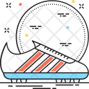 پیش‌نمایش فایل sports-shoes-8 از پک مجموعه رنگ‌های تخت آیکن خطی