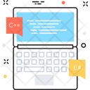 پیش‌نمایش فایل coding-528 از پک مجموعه رنگ‌های تخت آیکن خطی