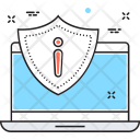 پیش‌نمایش فایل computer-security-13 از پک مجموعه رنگ‌های تخت آیکن خطی